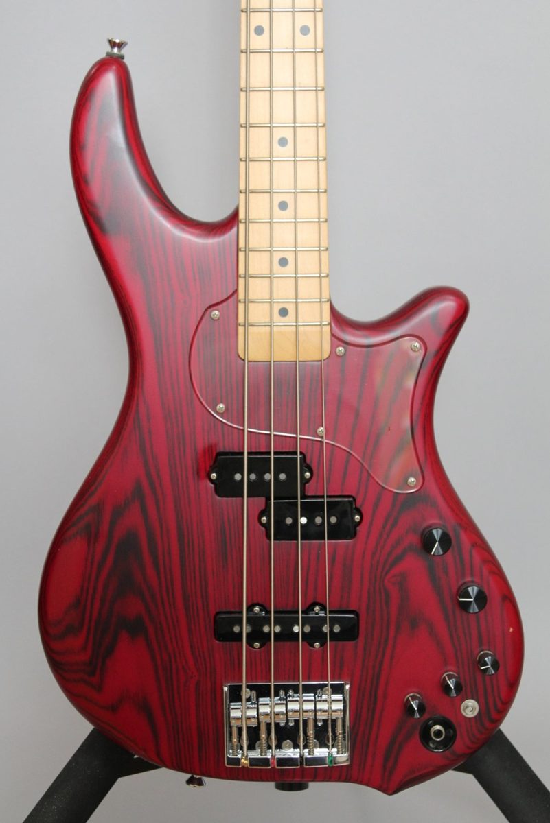 EDWARDS E-BB エレキベース Satin Burner Red 定価192,500円