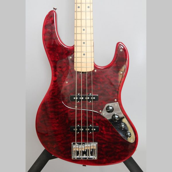 EDWARDS E-AM-150QM エレキベース Black Cherry (Red) 定価165,000円