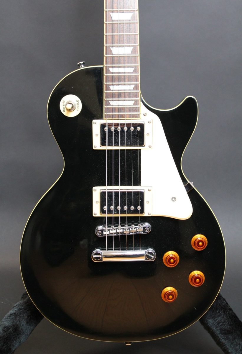 EPIPHONE Les Paul STANDARD レスポールSTD ブラック #EE05061286 純正ソフトケース付