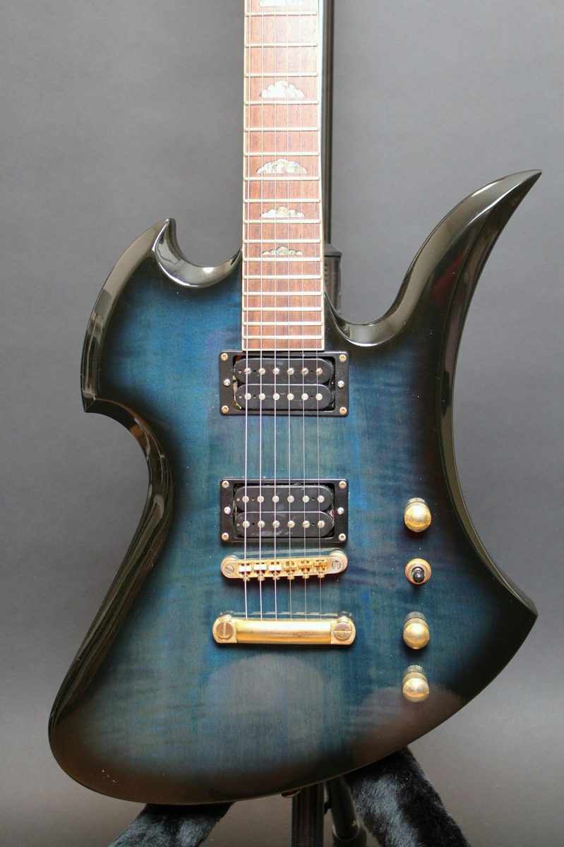 B.C. Rich Mockingbird 680JE 1999-2000 - See Through Blue Burst