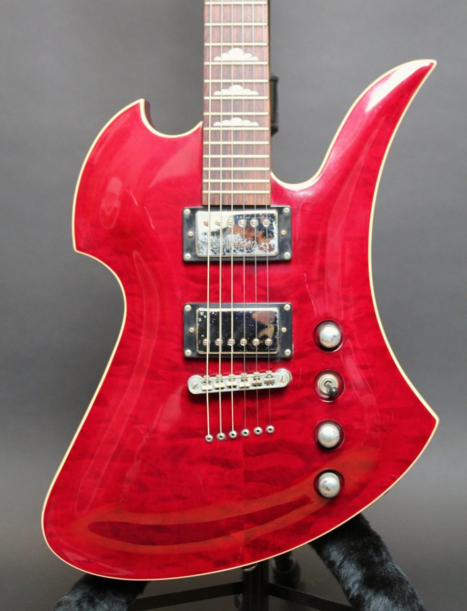 B.C.Rich Mockingbird Masterpiece モッキンバード レッド 錆・曇りあり 3.505kg