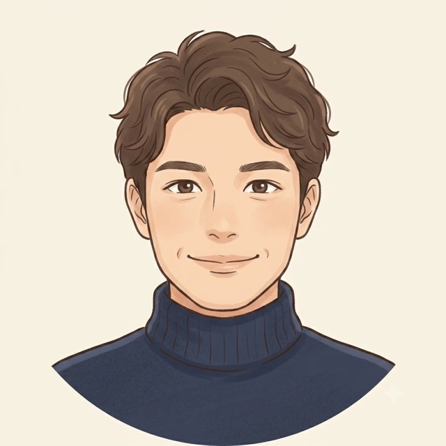 店主 森 将大（イラスト）